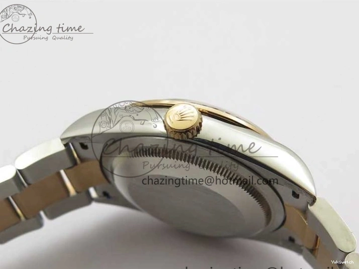 126281 Bracelet BP Gray DateJust Oyster 1:1 Best on Edition Maker RG SS 36 Roman Dial 0417